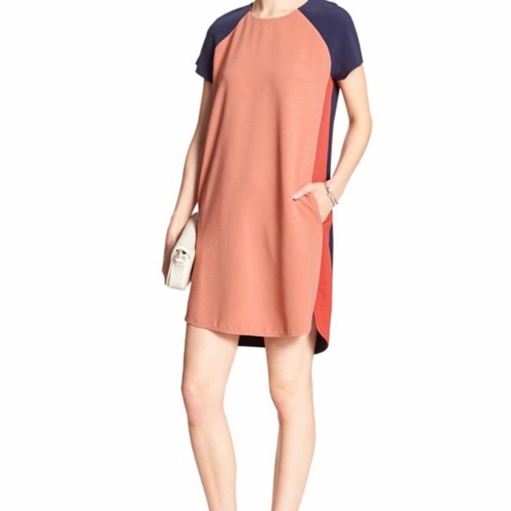 Banana Republic color block dress